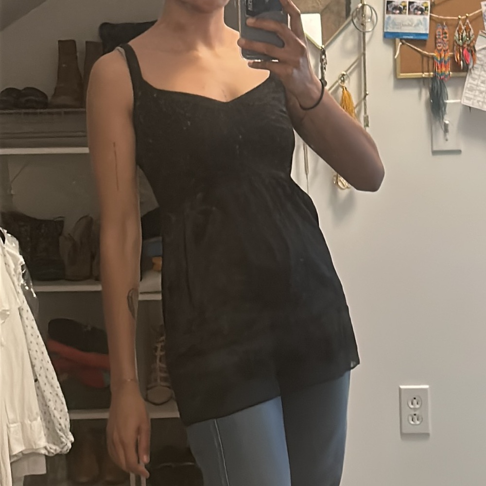 Cynthia Steffe Silk & Cashmere Top